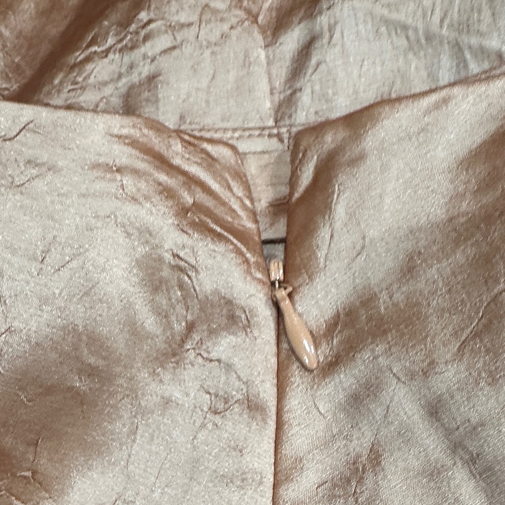 Talbots Shimmering Salmon A-Line Skirt YT3 - Picture 4 of 7